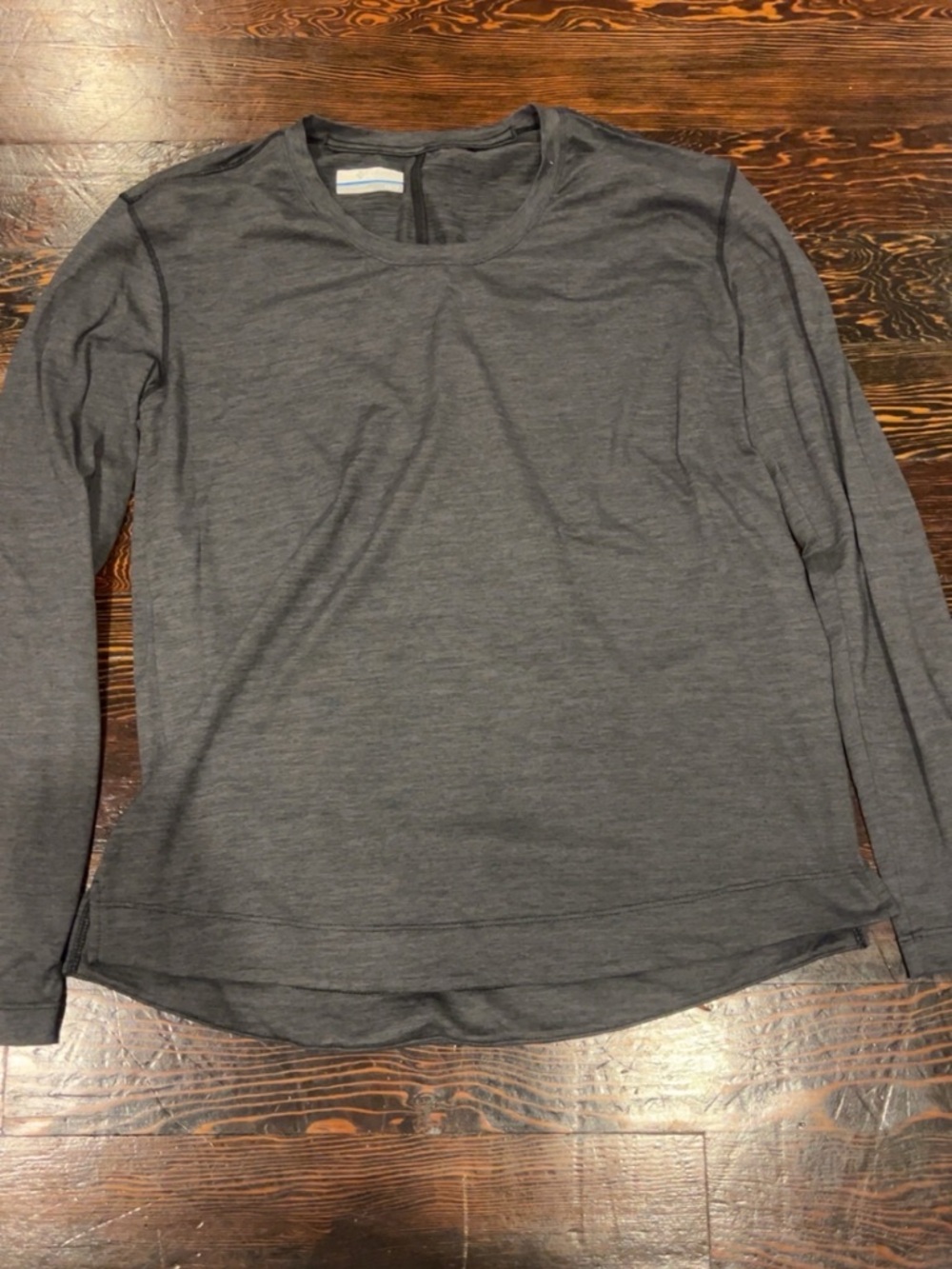 Columbia Men's Long Sleeve Tee - Charcoal Gray